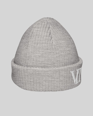 VII Fisherman Beanie Grey / White