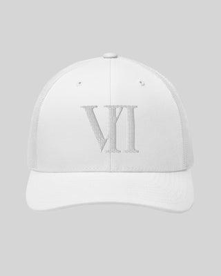 VII Trucker Cap White / White