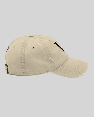 VII Distressed Cap Stone / Black