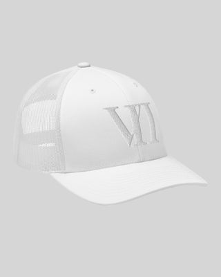 VII Trucker Cap White / White