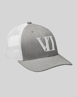 VII Trucker Cap Grey / White