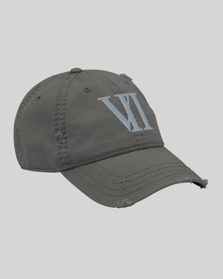 VII Distressed Cap Grey / Grey
