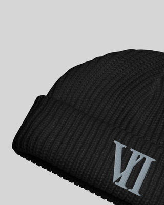 VII Fisherman Beanie Black / Grey