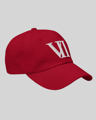 VII Cap Red / White