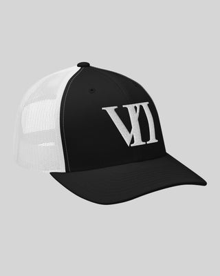 VII Trucker Cap Black / White