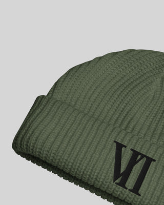 VII Fisherman Beanie Cypress Green / Black