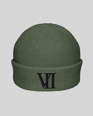 VII Fisherman Beanie Cypress Green / Black