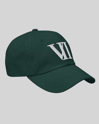 VII Cap Dark Green / White