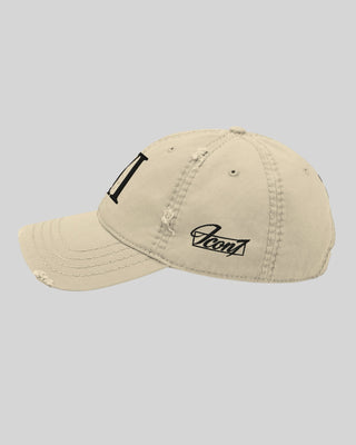 VII Distressed Cap Stone / Black