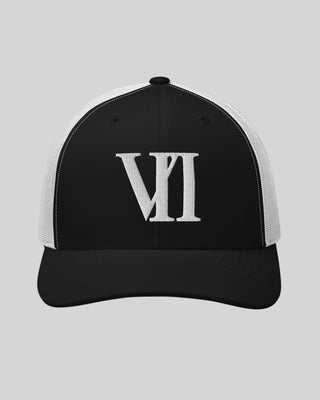 VII Trucker Cap Black / White